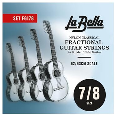 Labella FG178 Gitarrensaiten für Konzertgitarren, 62 cm 7/8