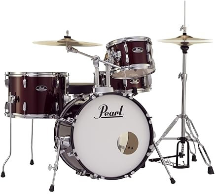 Pearl RS584CC91 Roadshow Schlagzeug-Set, Weinrot, 4-teilig