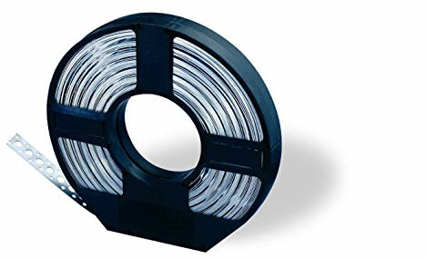 Lochband verzinkt Montageband 25mm Breit/Stärke 0,75mm / 25 Meter Abrollbox