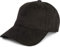 styleBREAKER 6-Panel Cap in Veloursleder Optik, Wildleder Optik, Baseball Cap, verstellbar, Unisex 04023049, Farbe:Schwarz