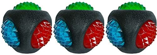 Jolly Doggy Catch & Flash Ball 7 cm (3 Stück)