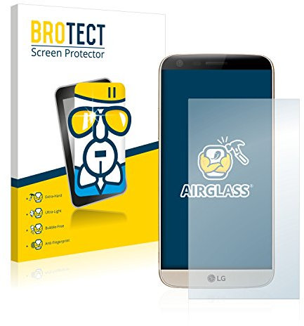 BROTECT Schutzglas für LG G5 SE Schutzfolie Made in Germany Panzer Folie Glas Displayschutz [Extrem Kratzfest 9H, Anti-Fingerprint,Transparent]
