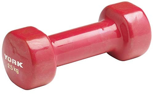 York Fitness Single Vinyl Dipped Dumbbell