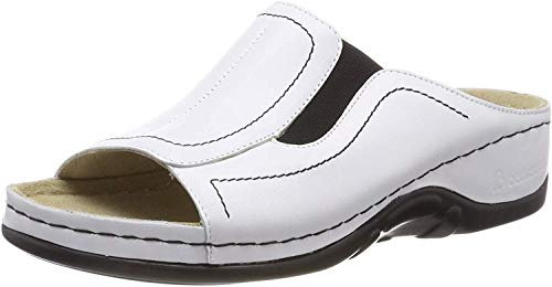 Berkemann Damen Isabella Pantoletten, Weiss (weiß), 36 1/3 EU