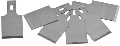 SW-Stahl 94863L Ersatzklingen 20 mm - 10 Stück Schaberklingen Set | Premium Schaberklinge für Schabersatz 94860L - 68 mm Länge - Ideal zum Entfernen von Dichtresten - Robust & Langlebig