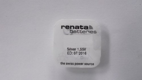ZWEI Renata - Knopfzelle Silberoxid 376 RENATA 1.55V 27mAh -