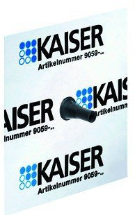 Kaiser Kabelmanschette D=8-11mm 9059-46, Kabelmanschette, Schwarz, 0.4 cm, Elektroinstallation