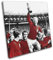 Bold Bloc Design - England 1966 World Cup Bobby Moore Sports 60x60cm SINGLE Canvas Art Print Box Framed Picture Wall Hanging - Hand Made In The UK - Framed And Ready To Hang RC-0785(00B)-SG11-LO-B
