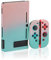 Dockable Coque rigide pour Nintendo Switch Rose/vert