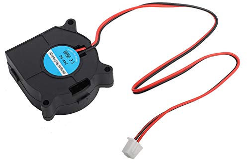 Socobeta Ventilador de refrigeración 4020 Combinación 40 * 40 * 20 mm Estabilidad Fuerte para Accesorios de Impresora 3D ventilador de refrigeración ventilador axial alta temperatura (24V)
