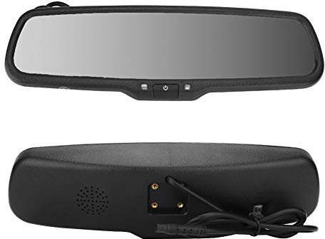 Auto R¨¹ckspiegel 4, 3 Zoll Auto Dimmmonitor mit Halterung Schwarzes Parkassistenzsystem Autozubeh?r