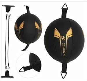 Deba® Leder Doppelendball Speedball D-Ball Boxbirne Schlagbirne Boxsack DE