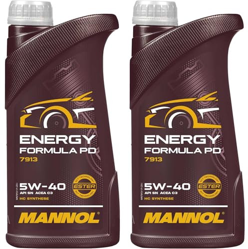 QR-Parts Set 85447409 MN7913-1 2x1 Liter Original MANNOL Motoröl Energy Formula PD 5W-40 Engine Oil Öl