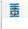 Pride Flag Anker Mit Schriftzug Yard-Flaggen Lichtbeständige Garden Flag Langlebig Garten Fahne Für Yard Rasen 90x150 cm