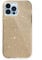 MHtech Glitter Case for iPhone 13 Pro, Bling Sparkle Shockproof Cute Sparkly Case Cover for Women and Girls. Protective Case for iPhone 13 Pro (Gold)