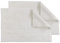 Schöner Wohnen Kollektion Badteppich einfarbig Creme - 2er Set 67 x 110 cm – waschbare Badematte rutschfest Badezimmer - 100% Baumwolle – Duschvorleger Trockner geeignet