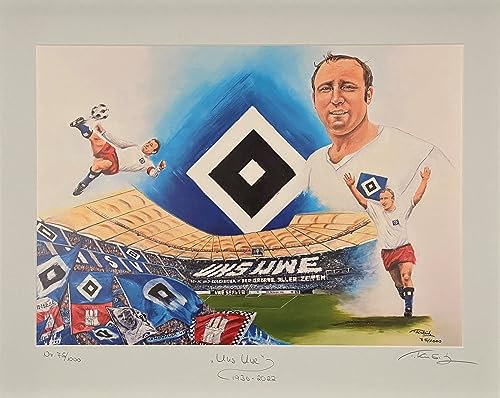 Thomas Kubitz - Kunstdruck `Uns Uwe`, Top Edition mit Passepartout