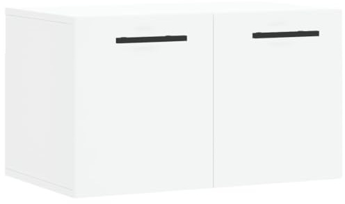 vidaXL Wandschrank Weiß 60x36,5x35 cm Holzwerkstoff