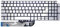 Clavier FRANÇAIS AZERTY pour Dell INSPIRON 7500/7501 / 7506/7590-0TJFR5 490.0GE07.AD0F 0KN4.0L3FR13 NSK-QF0BW + rétro-éclairage