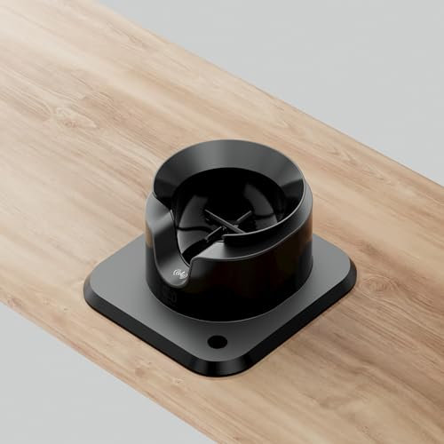 58mm Electric Portafilter Cleaner - Electric Automatic Coffee Grounds Cleaner for Espresso Machine Handle - with 3 Wiper Cleaning Machine (Only Machine)