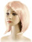 Perücke Bob für Party Cosplay Karneval Halloween Multipack cond.5700 (Hellrosa, 1 Stück)