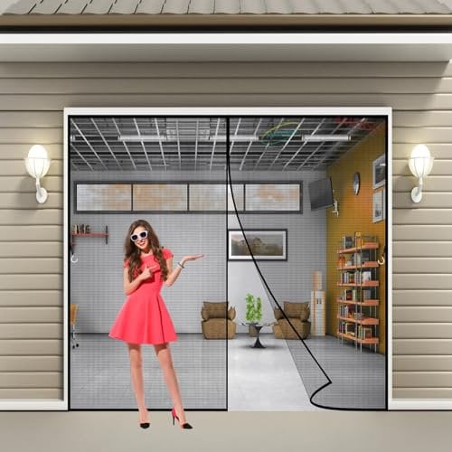 Magnetic Shower Door Seals for Glass Screens, 55x235cm for Anti Mosquito or Anti Pest Magnetic Soft Door, Easy to Install Without Drilling Black Customizable