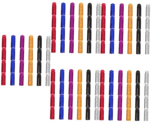 HANABASS 120stücke Teiliges Dartflügel-korrektoren Aluminiumlegierung Schutz Für Dartflüge Installieren Geeignet Für Schäfte Für Anfänger Und