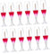 MUSISALY 12 Stück Leere Lipgloss-tuben Transparente Lipgloss-flaschen Nachfüllbare Kosmetikbehälter Für Reisen Und Täglichen Gebrauch
