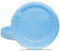 MORAINJAY 16 Pezzi Piatti Carta per Feste,Bleu Clair Piatti di Carta da 18cm/7inch,Piatti Ecologici Carta Getta Rotondi da Dessert,Tinta Unita Bleu Clair Piatti per Compleanno,Festa,Matrimonio