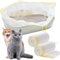 20 Pcs Cat Litter Tray Liners, 94x45cm Litter Tray Liners, Cat Litter Liners, Tear-Resistant Cat Litter Bags, Cat Tray Liners, Large Cat Litter Tray Liners for Medium and Large Litter Box