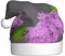 Kycvds Weihnachtsmütze mit lila Blumen in Blüte, Urlaub für Erwachsene, Unisex, Samt, Komfort, extra dick, für Neujahr