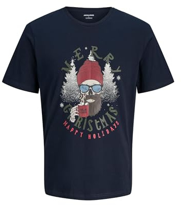 JACK & JONES Male T-Shirt X-Mas T-Shirt