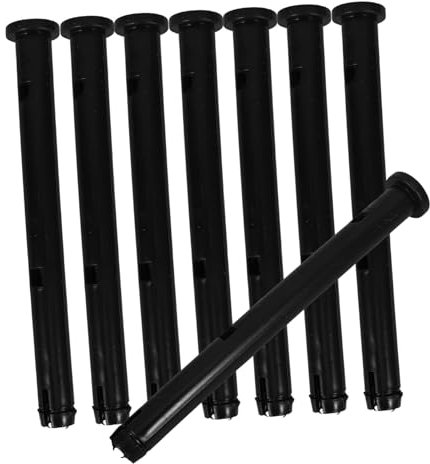 CHILDWEET 8pcs Trash Can Lid Lock Trash Bin Locking Latch for Wheelie Bin Lid Clips Wheeled Lock for Garbage Parts Can Accessories