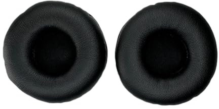 Ersatz Ohrpolster für Jabra Pro 9400/9450/9460/9465/9470/920/925/929/930, Ersatzpolster für Jabra Biz 2400/BIZ 2400II/BIZ 1500/GN2000/UC Voice 550, Komfortschaum (Schwarz)