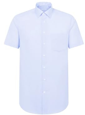 Seidensticker Herren Business-Hemd - Regular Fit - Bügelfrei - Button-Down-Kragen - Kurzarm - 100% Baumwolle