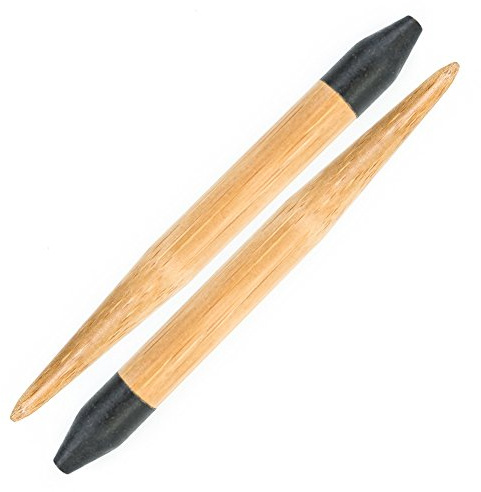 Pony Interchangeable Circular Bamboo Shanks for Knitting Pins, Multi-Colour, 7 x 6 x 21 cm