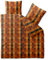 CelinaTex Harmony Bettwäsche 200 x 200 cm Mikrofaser Bettbezug Alisa Kariert Orange Braun Schwarz