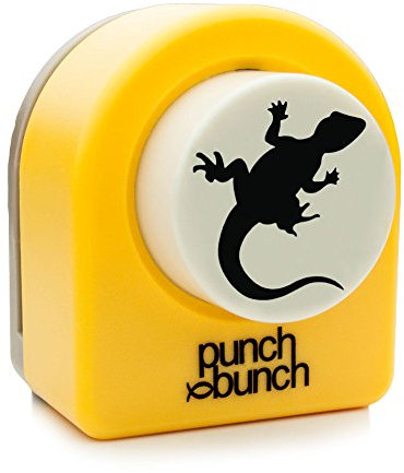 Punch Bunch Großer Stanzer, Gecko