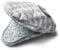 Zeal Silicone & Cotton Mini Mitt Pot Holder Gingham, Duck Egg Blue, 17.5 x 13.5 x 2.5 cm