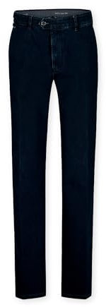 BRÜHL FINE TROUSERS Chino Hose Herren Stretch Parma 003142 I Stoffhose Herren mit Komfortdehnbund in Ring-Stretch-Denim I Optimale Bewegungsfreiheit