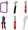 Glazing Tool Kit UPVC Window Shovel Hammer Glass Gauge 32mm Chisel & Multi Knife