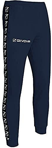 Givova Men's Pantalone Tricot Band Trousers, Black, XL UK