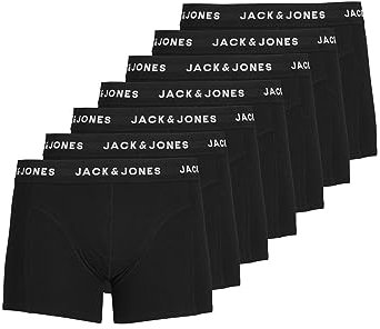 Jack & Jones Trunks 7-Pack Trunks Black m Black M