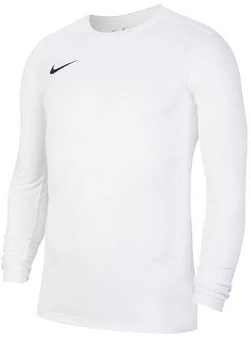Nike Unisex Kinder Y Nk Df Park Vii Jsy Langarm-Pullover, Weiß / Schwarz, 12-13 Jahre EU