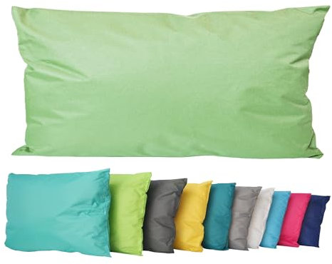 JACK Outdoor Lounge Kissen 30x50cm Dekokissen inkl. Füllung Wasserfest Sitzkissen Garten Stuhl Lotus Effekt, Farbe:Mint
