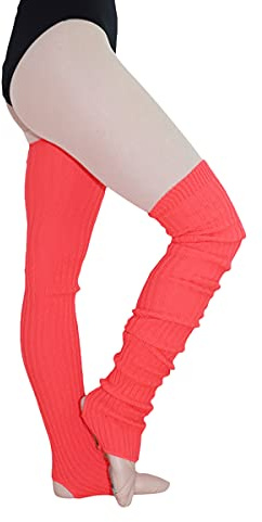 Intermezzo Mädchen Leg-Warmers 2020 Maxical - Farbe: Neon Orange (031) - Länge: 80 cm