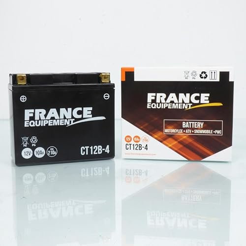 Batteria SLA France Equipement pour Moto Ducati 821 Hyperstrada 2014 Ã 2015 YT12B-4 / 12V 11Ah Brand New