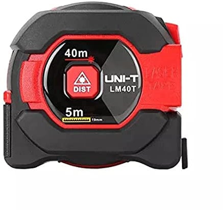 UNI-T laser distance meters Laser tapes UNI-T LM40T/LM50T 2-in-1 laser tape measure high precision range finder infrared tape measure handheld electronic ruler (LM40T)