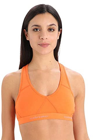 Icebreaker Women Merino Sprite Racerback BH Damen Flash S