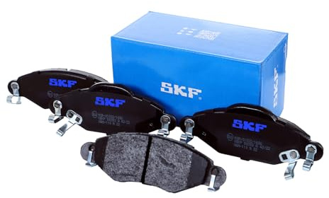 SKF Scheibenbremse Bremsbelag VKBP 80383 A - 4er Set - Position Vorderachse Höhe 77 mm Länge 154 mm Breite 83 mm Dicke 16,5 mm - OE Qualität